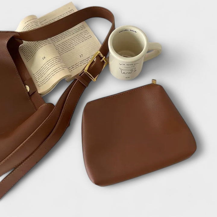 Annie | Chic Leather Shoulder Bag