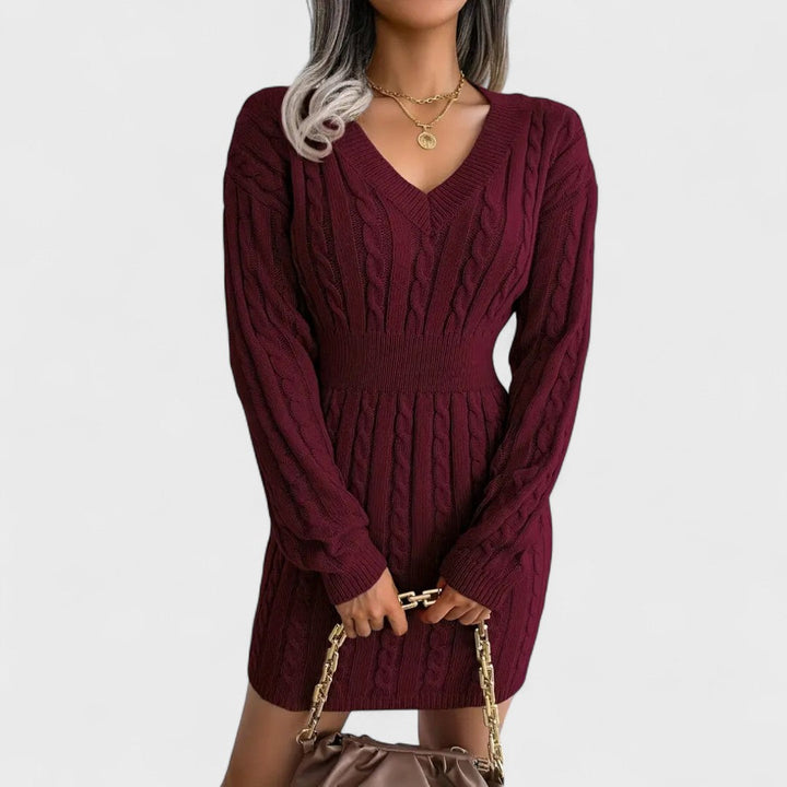 Purity - Warm and Refined Knit Dress