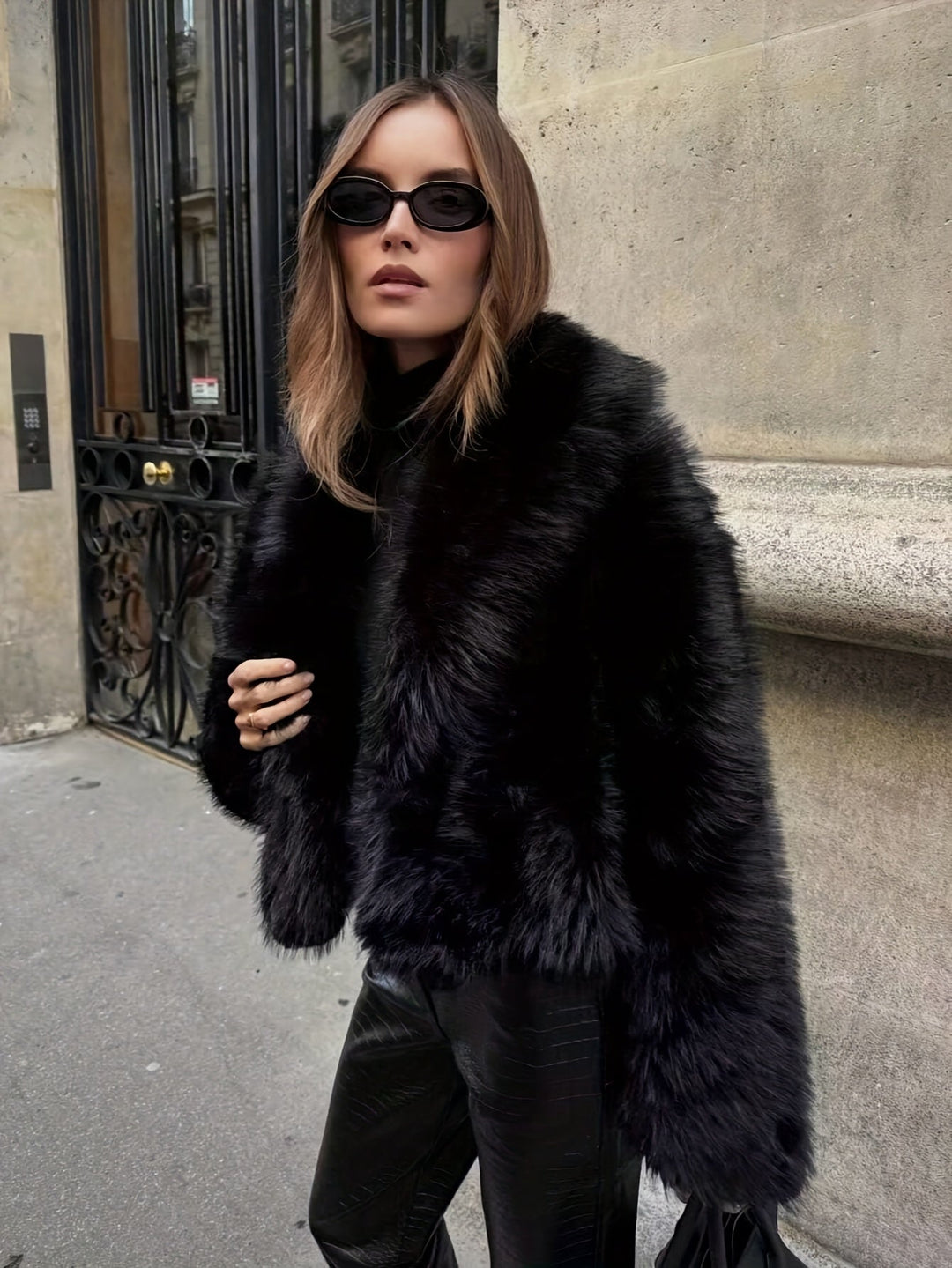 Novie | Luxury Faux Fur Winter Jacket