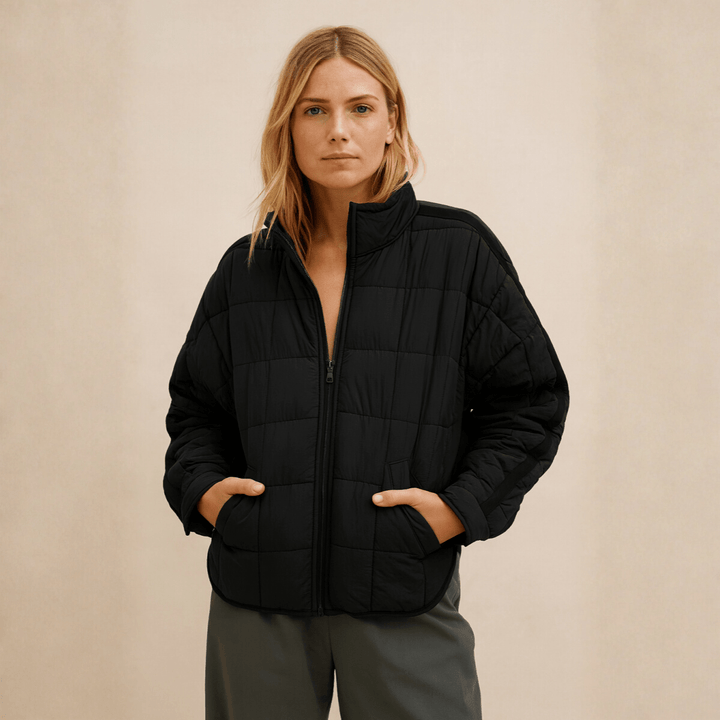 Elsie | Lightweight Compact Zip Puffer Jacket