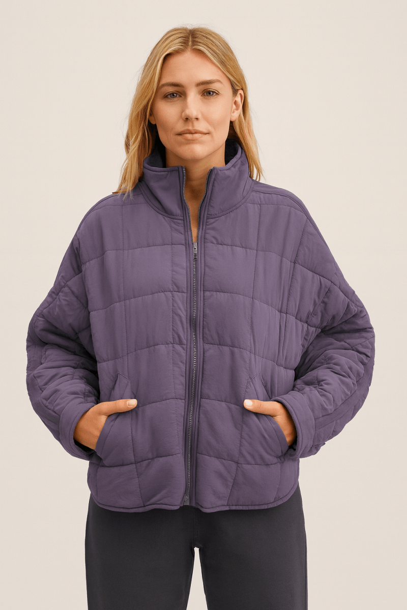 Elsie | Lightweight Compact Zip Puffer Jacket