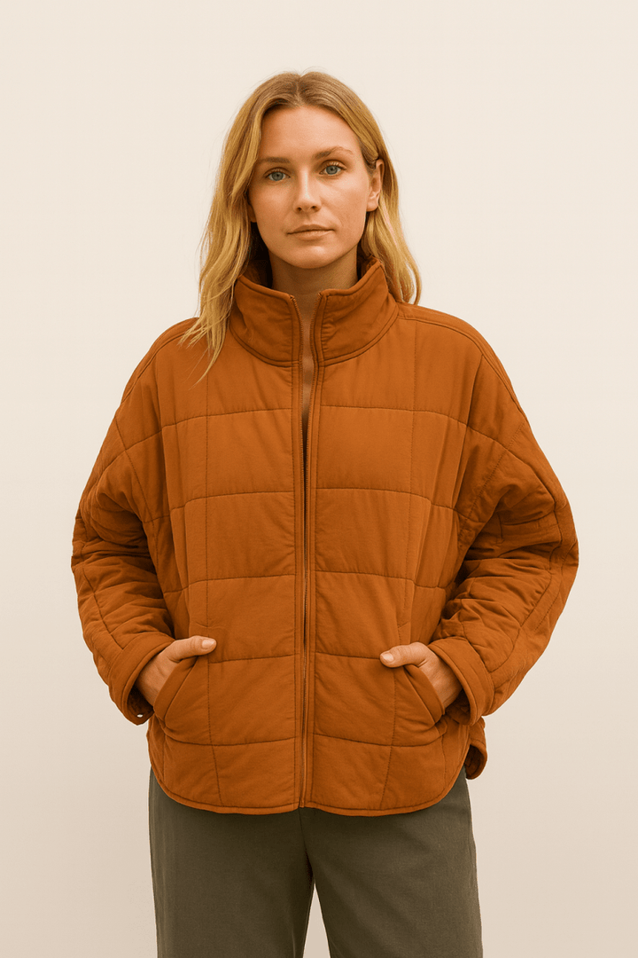 APRIL – ULTRA-LIGHT COMPACT ZIP PUFFER JACKET