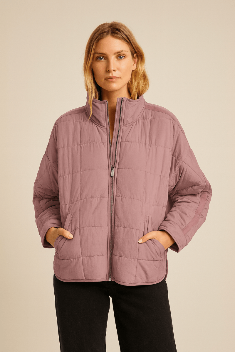 APRIL – ULTRA-LIGHT COMPACT ZIP PUFFER JACKET