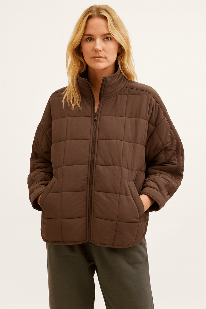 APRIL – ULTRA-LIGHT COMPACT ZIP PUFFER JACKET