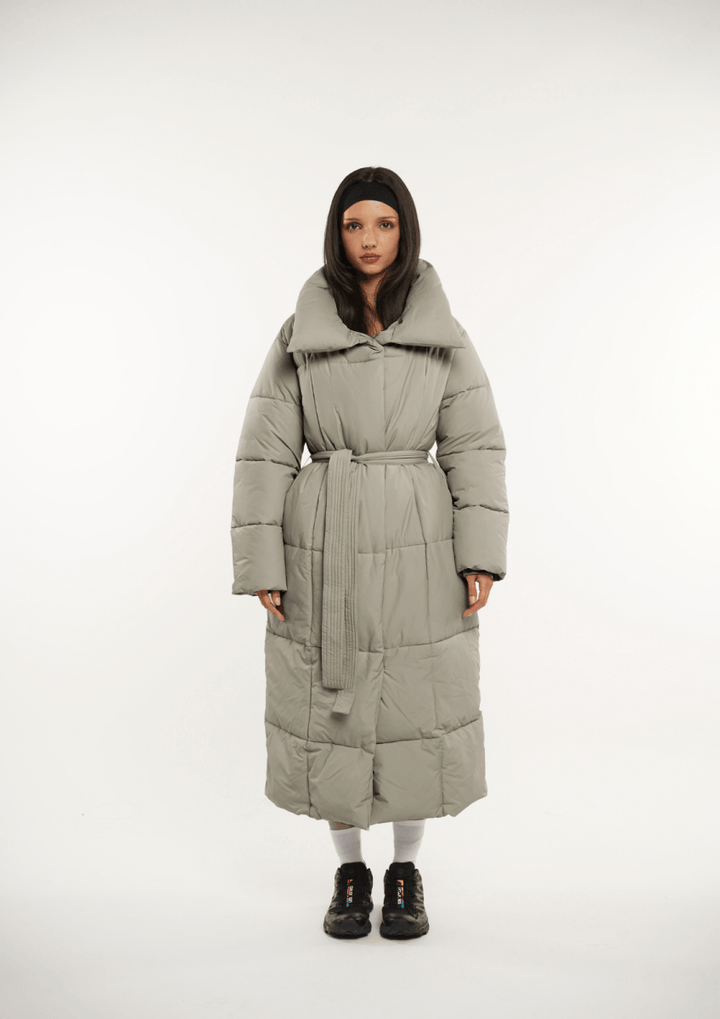 BLAIRE | ULTRA LONG BULLET BUTTON PUFFER JACKET
