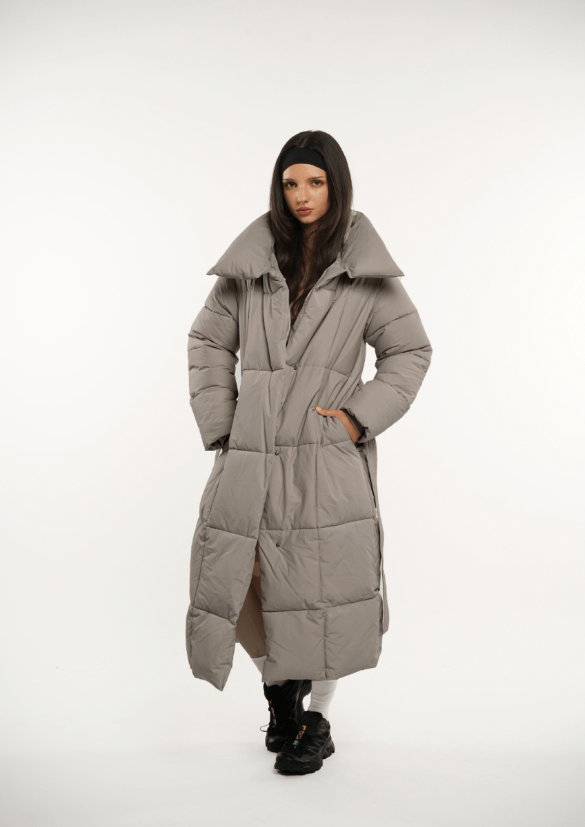 BLAIRE | ULTRA LONG BULLET BUTTON PUFFER JACKET