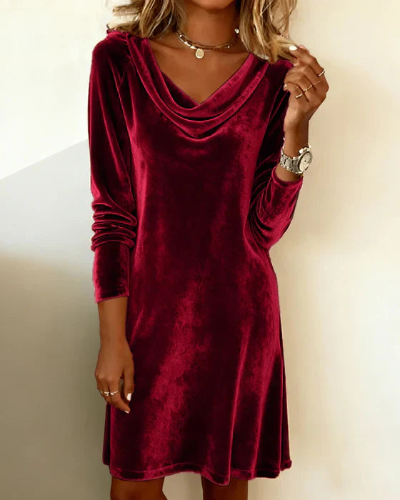 Gisel | Velvet Dress for Women