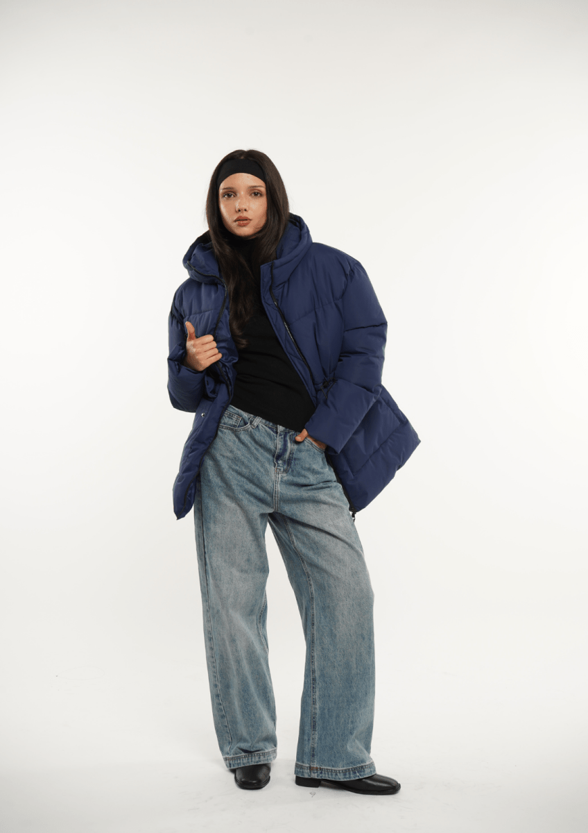 EVA Splashproof Hooded Puffer Jacket