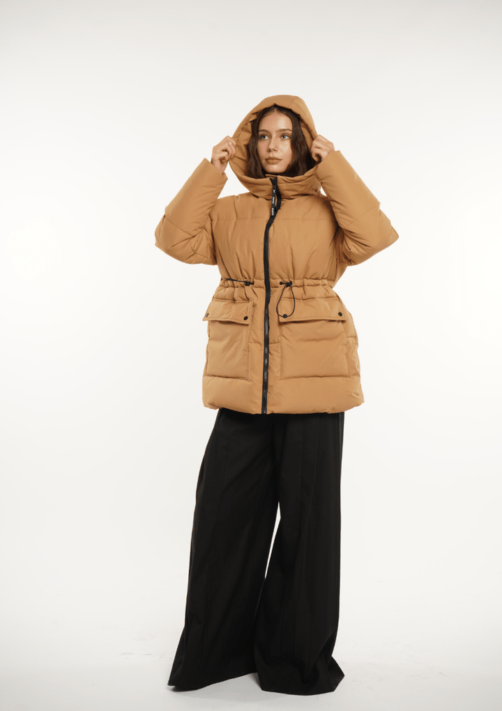 EVA Splashproof Hooded Puffer Jacket