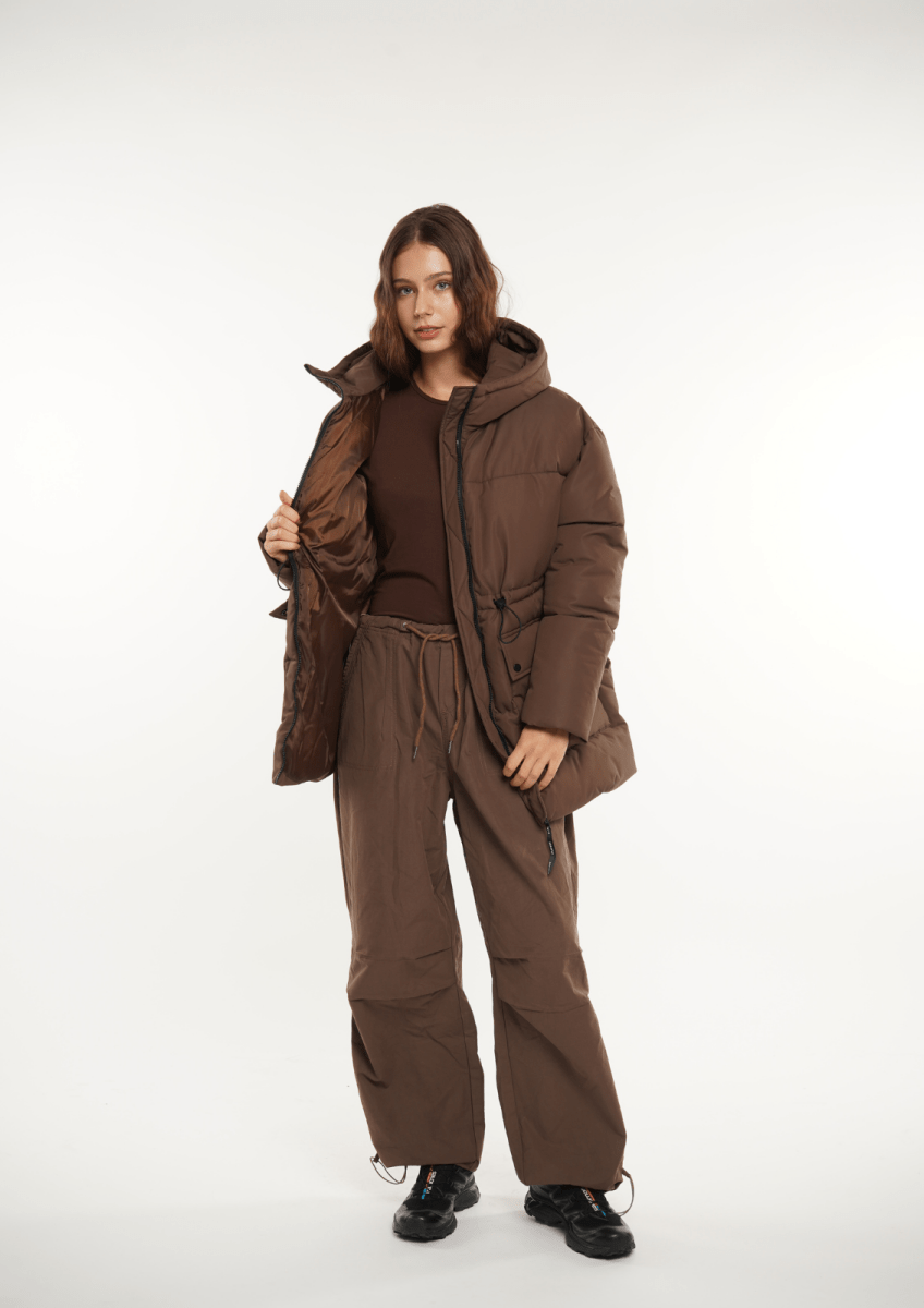 EVA Splashproof Hooded Puffer Jacket