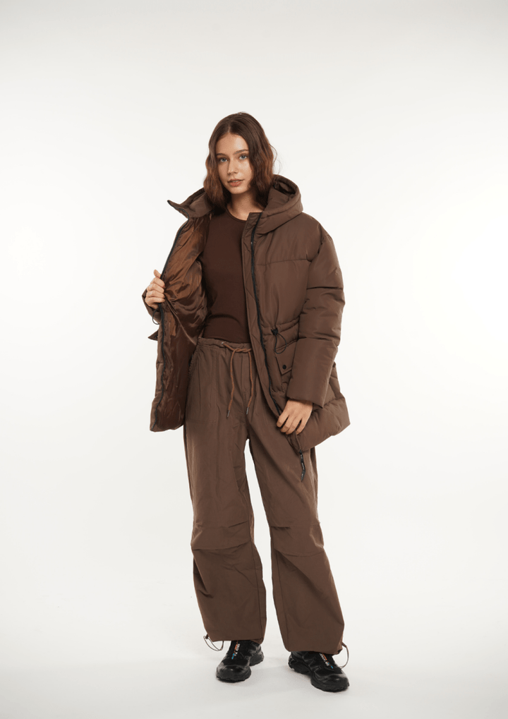 EVA Splashproof Hooded Puffer Jacket