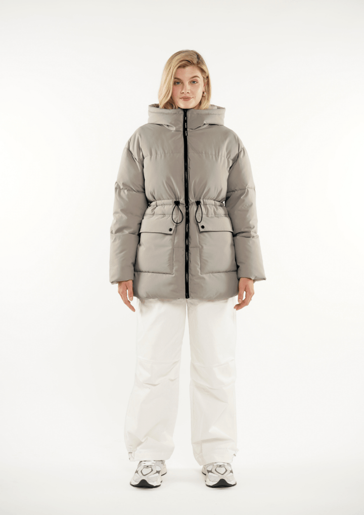 EVA | SPLASHPROOF HOODED PUFFER JACKET