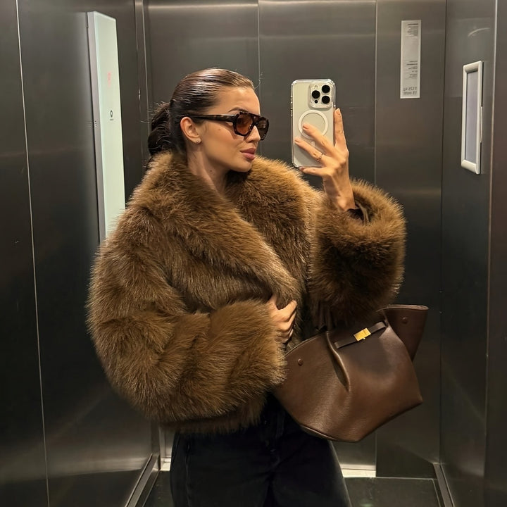 Novie | Luxury Faux Fur Winter Jacket