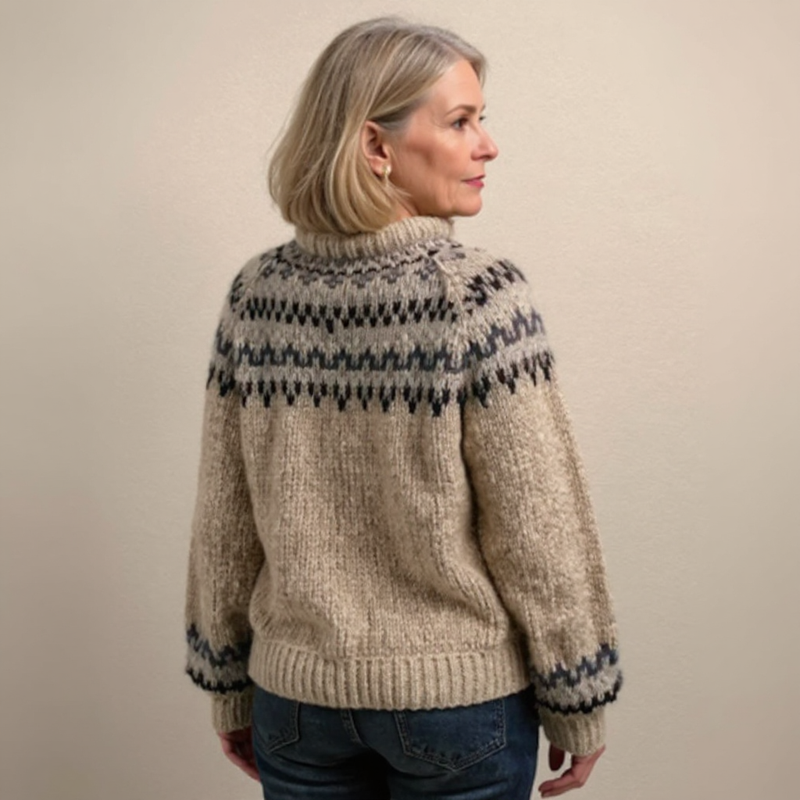 Hannah | Classic Icelandic Knit Sweater