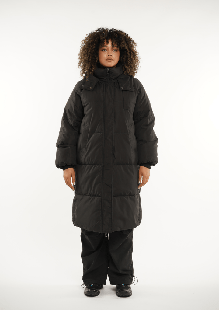 LUNA | LONG PUFFER JACKET WITH HOOD