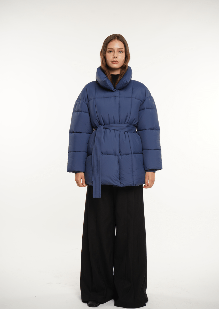 NOVA | Mid-Length Belted Puffer Coat