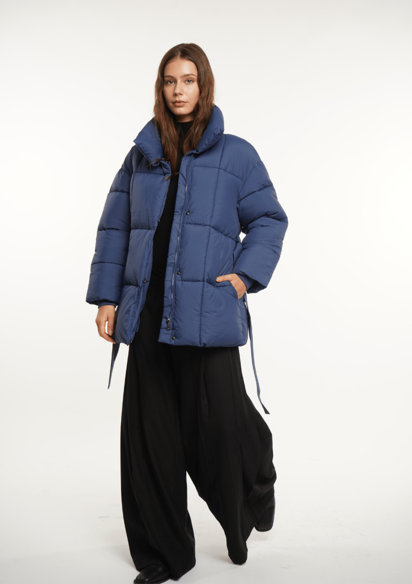 NOVA | Mid-Length Belted Puffer Coat
