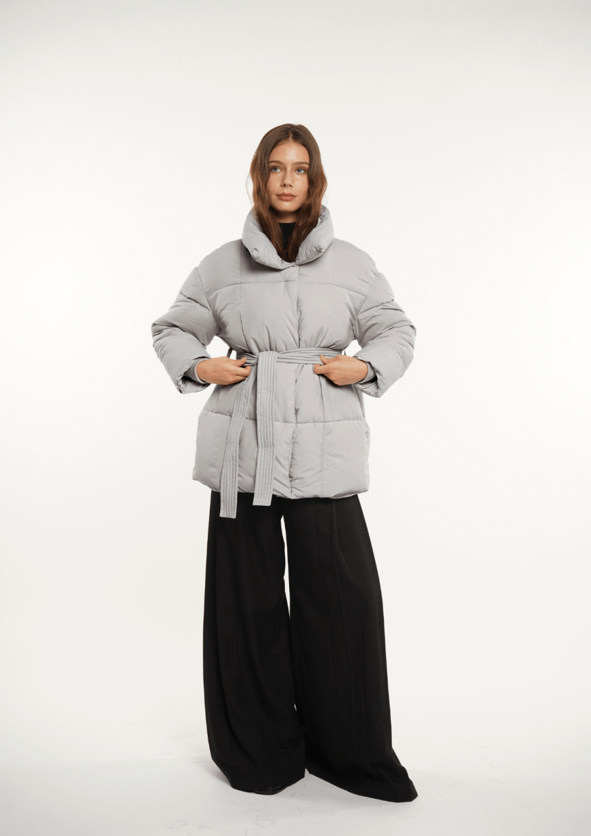 NOVA | Mid-Length Belted Puffer Coat