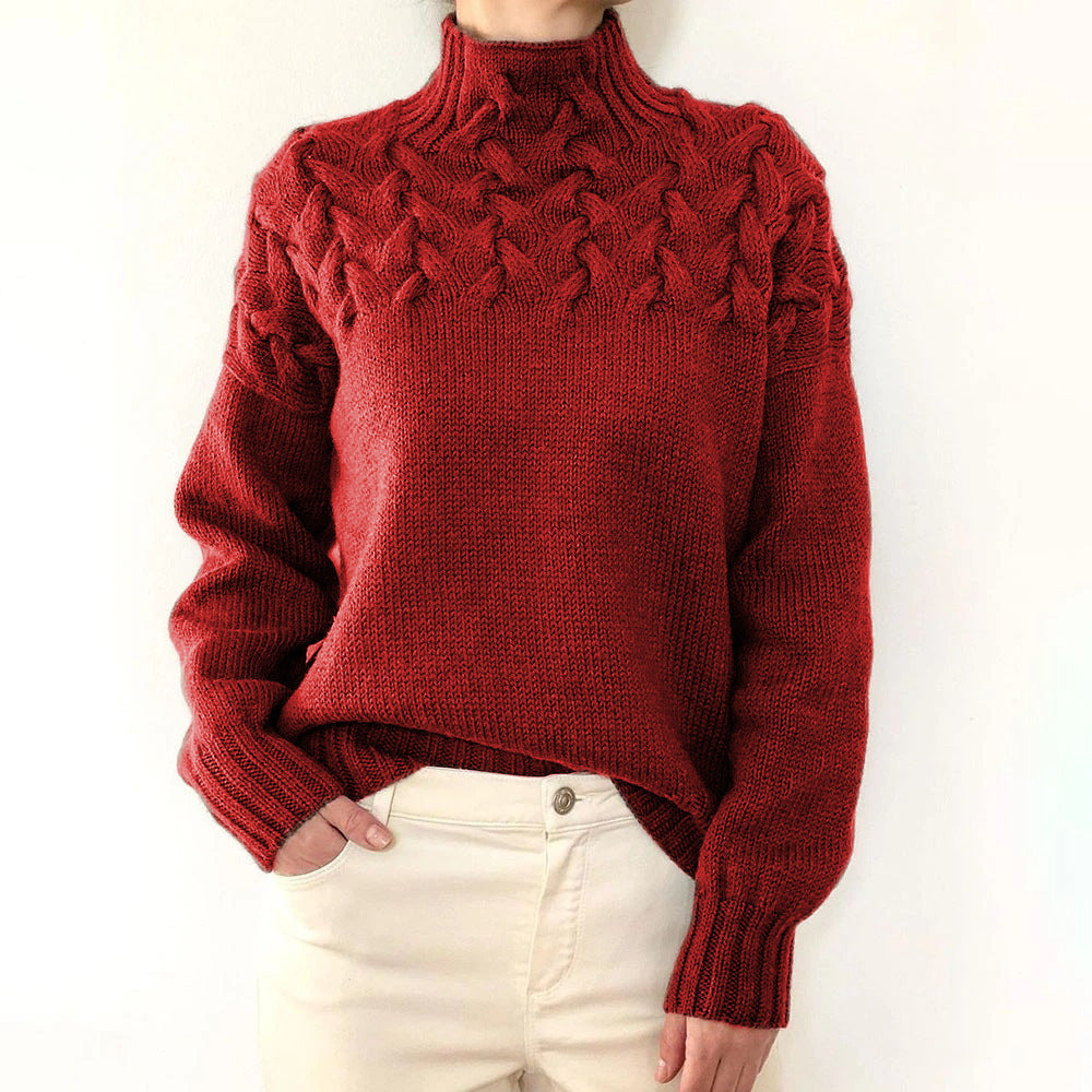 Elena | Cozy Knit Turtleneck Sweater