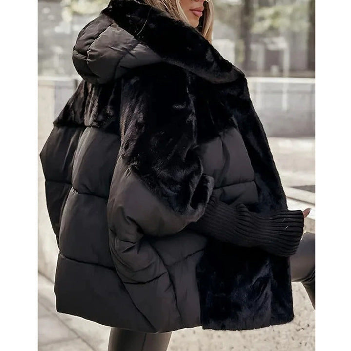 Bella - Elegant Oversized Hooded Puffer Coat