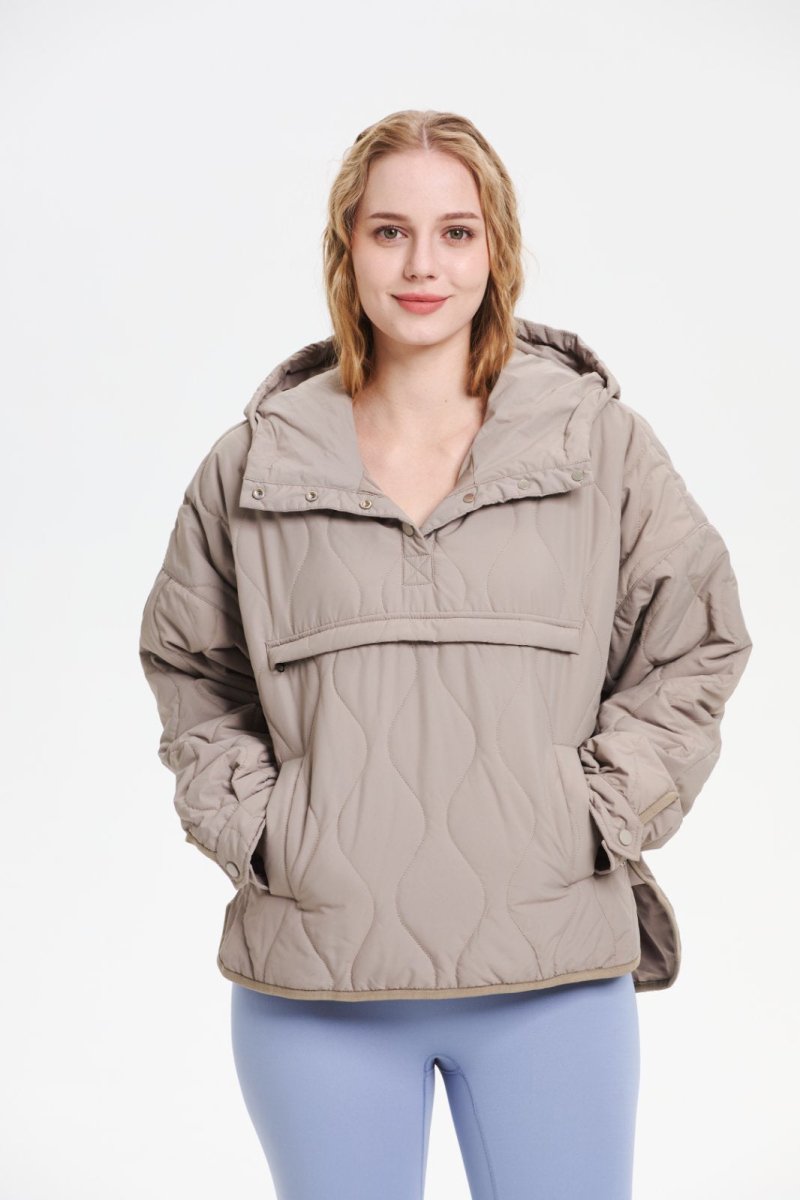 WILLOW | HOODED JACKET WITH QUILTED WATER-REPELLENT DESIGN