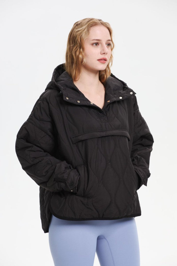 WILLOW | WATER-RESISTANT QUILTED HOODED JACKET