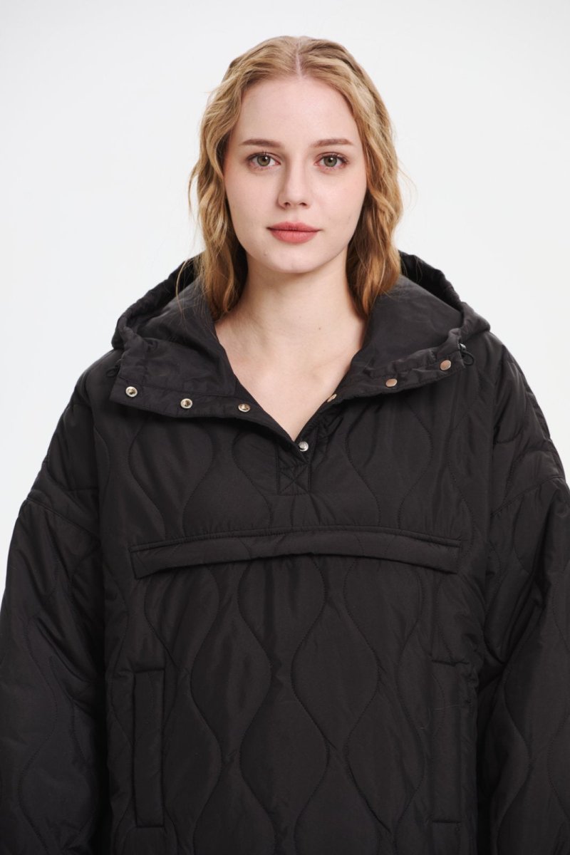 WILLOW | WATER-RESISTANT QUILTED HOODED JACKET
