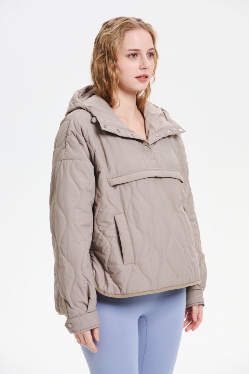 WILLOW | HOODED JACKET WITH QUILTED WATER-REPELLENT DESIGN