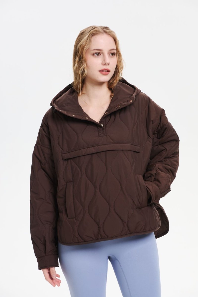 WILLOW | HOODED JACKET WITH QUILTED WATER-REPELLENT DESIGN