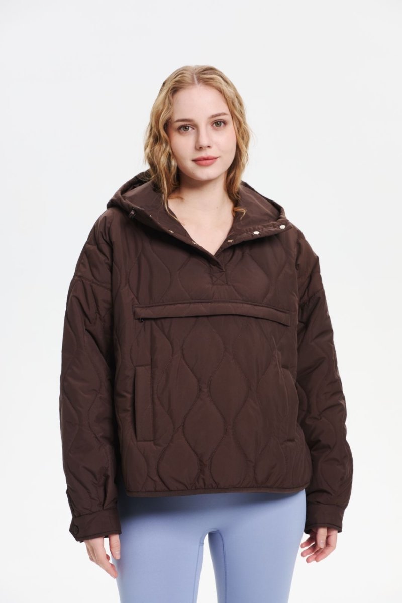 WILLOW | WATER-RESISTANT QUILTED HOODED JACKET