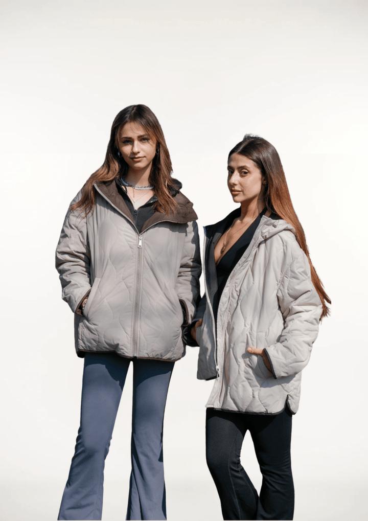 WILLOW | HOODED JACKET WITH QUILTED WATER-REPELLENT DESIGN