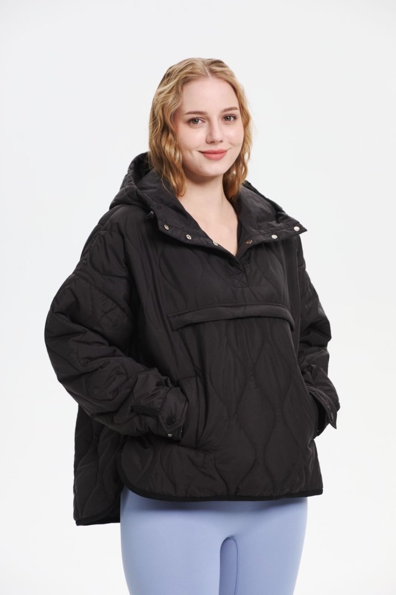 WILLOW | HOODED JACKET WITH QUILTED WATER-REPELLENT DESIGN