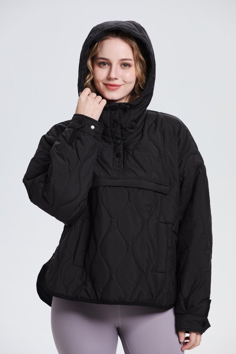 WILLOW | HOODED JACKET WITH QUILTED WATER-REPELLENT DESIGN