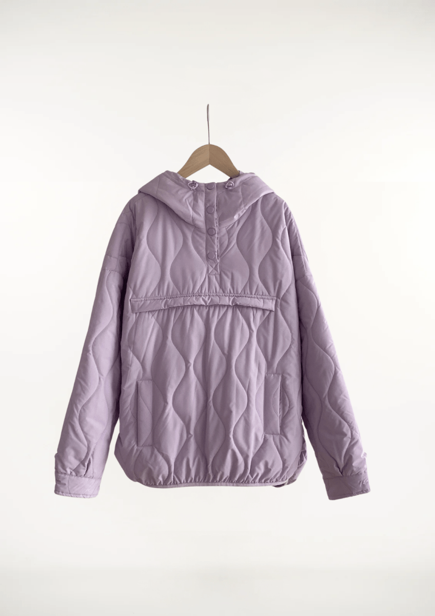 WILLOW | HOODED JACKET WITH QUILTED WATER-REPELLENT DESIGN