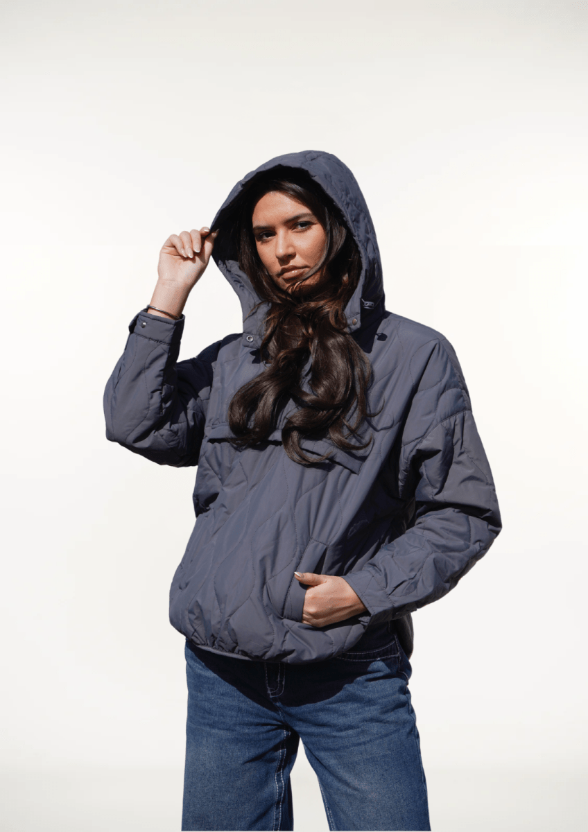 WILLOW | WATER-RESISTANT QUILTED HOODED JACKET