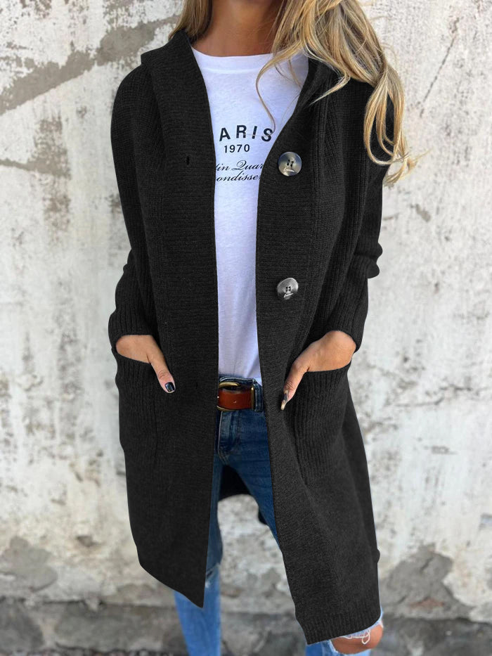 Marjorie | Lange Strickjacke