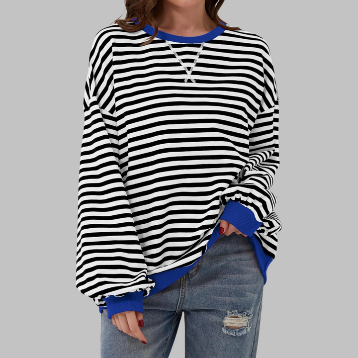 Malin | Gestreifter Pullover mit entspanntem Touch