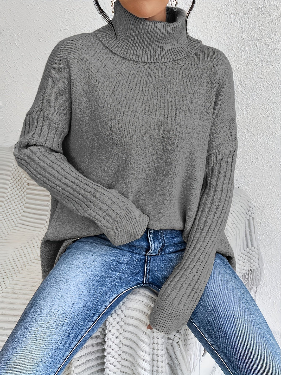 Audrey | Bequemer Strickpullover