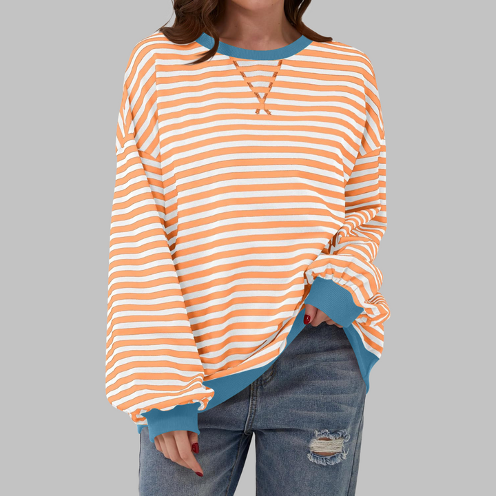 Malin | Gestreifter Pullover mit entspanntem Touch