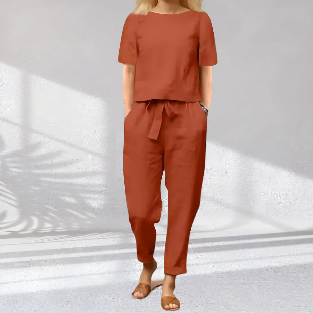 Maria | Elegantes und luftiges zweiteiliges Set