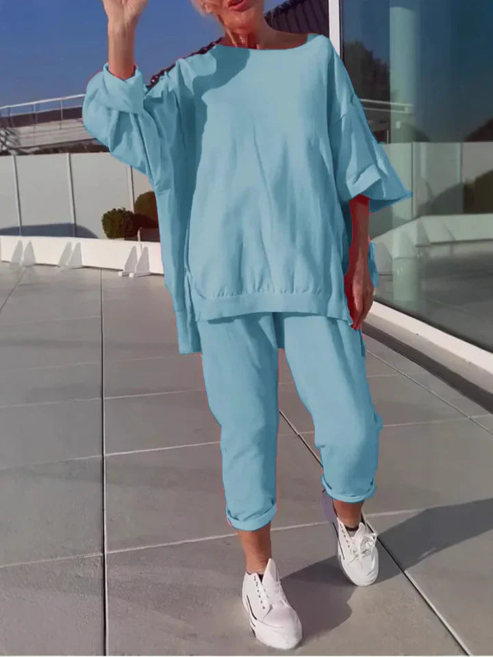 Laura | Entspanntes 2-teiliges Set für Komfort und Stil