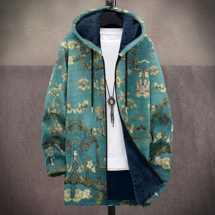 Celine | Luxuriöse, künstlerisch inspirierte Strickjacke