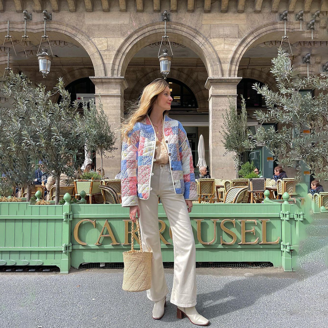 Nicole | Trendy bedruckte Jacke