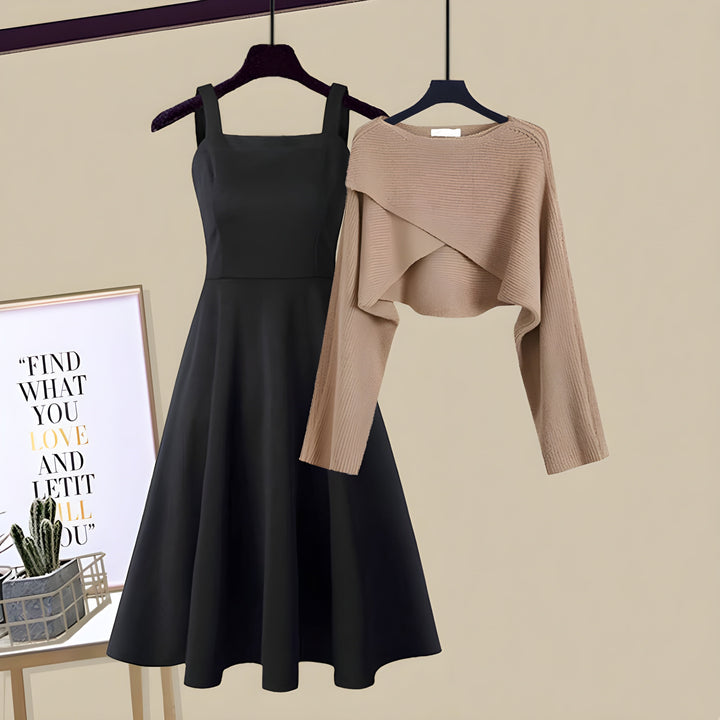 Alexandra | Elegantes Strickkleid-Set für mühelosen Stil