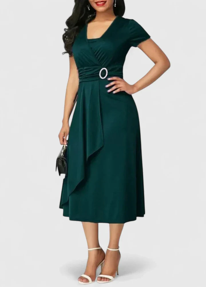 Pea | Elegant Midi Dress