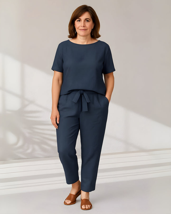 Maria | Elegantes und luftiges zweiteiliges Set