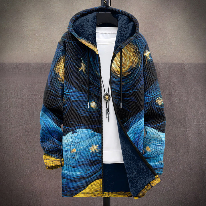 Waverley | Luxuriöse Strickjacke mit künstlerischer Inspiration