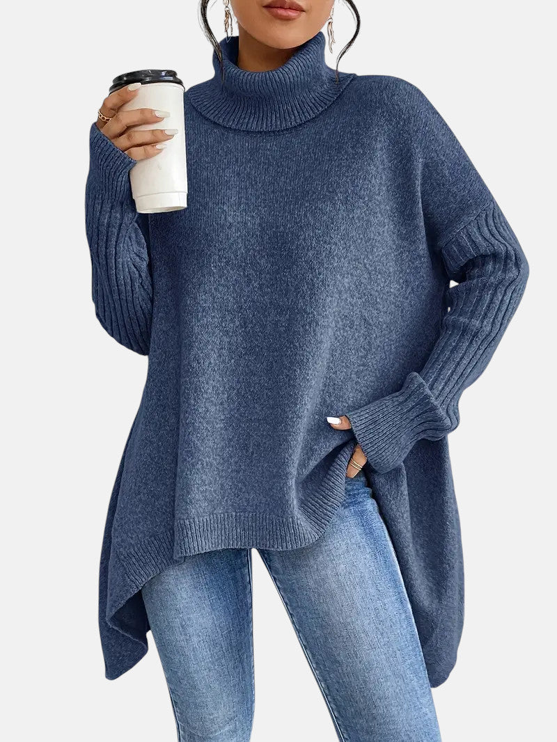 BRIGITTE – Extended Turtleneck Sweater