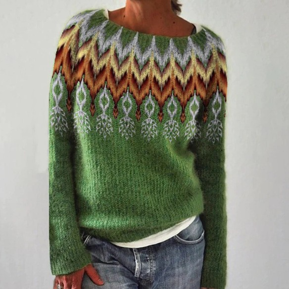 Silvia | Retro-Pullover