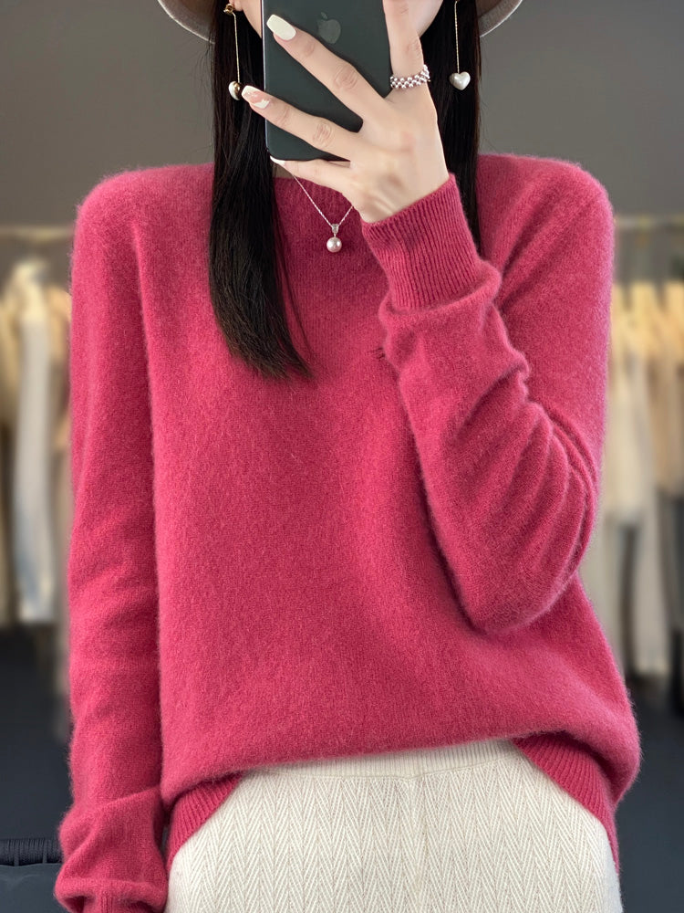 Anette | Weiche Baumwolle Pullover